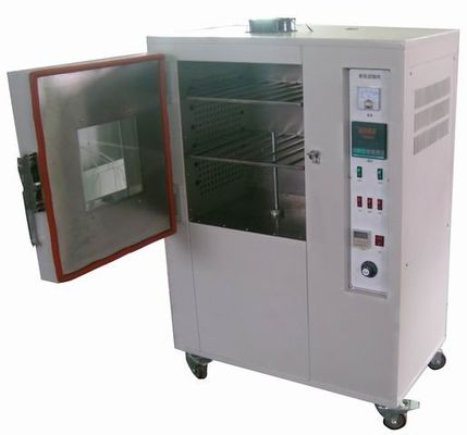 Four à hautes températures en caoutchouc de laboratoire d'étuve de vieillissement de laboratoire d'essai vieillissant de chambre mobile en caoutchouc d'essai concernant l'environnement